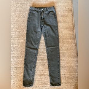 Shein jeans green size small